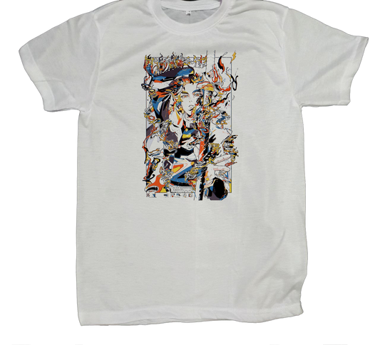 Anime Demon slayer nezuko tanjiro t- shirt fit White 46