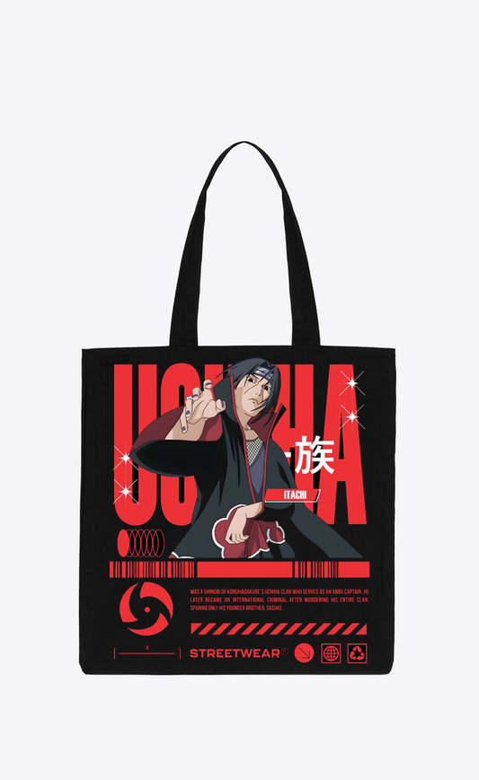 Naruto Shippuden tote bag Black 48