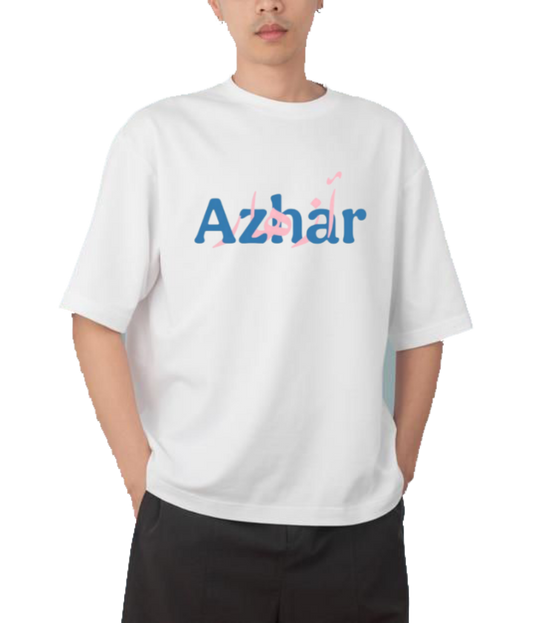 names t- shirt One Size White Azhar 48