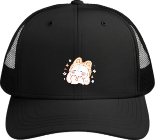 bunny Baseball cap Black 49