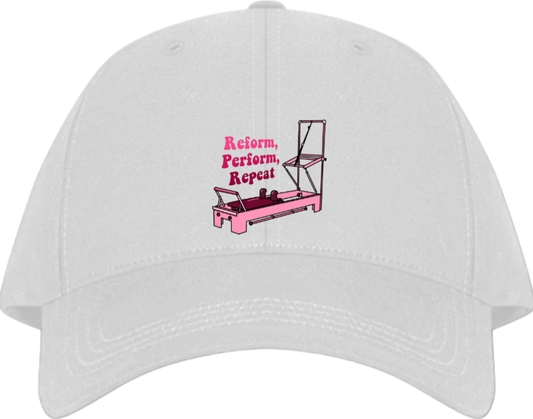 workout gym pilates Baseball cap White 48