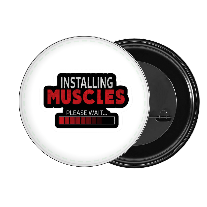 badge pin for bag workout gym pilates 48