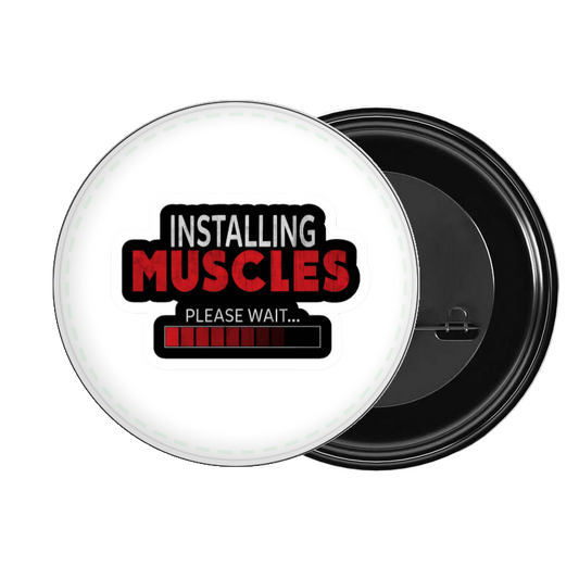 badge pin for bag workout gym pilates 48