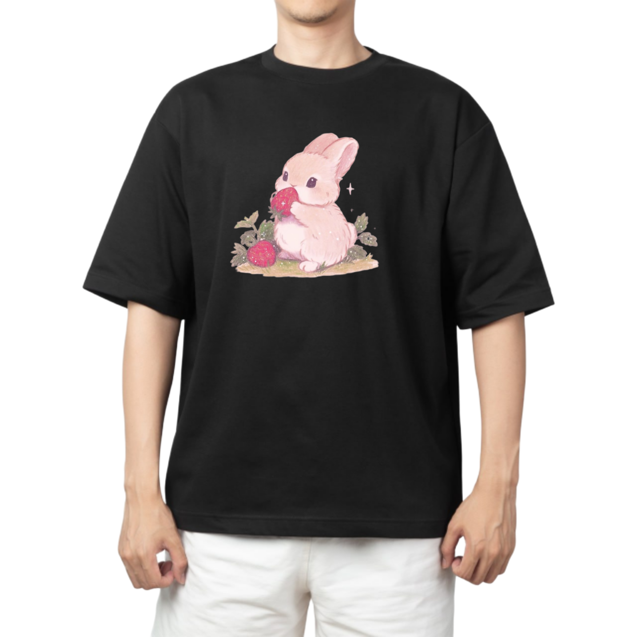 bunny One Size t- shirt Black 49