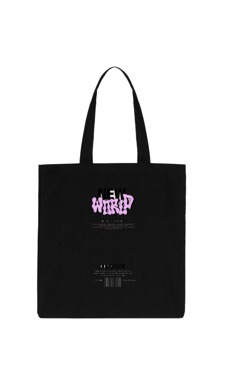 WIRED tote bag Black 176