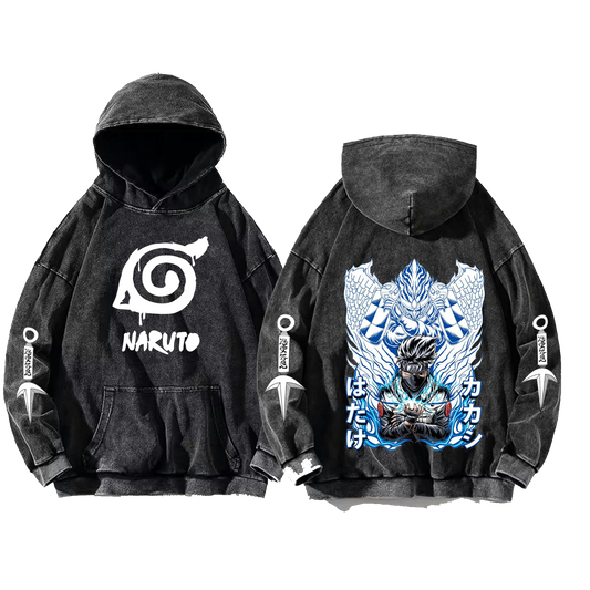 Naruto Shippuden One Size hoodie Washed Back 49