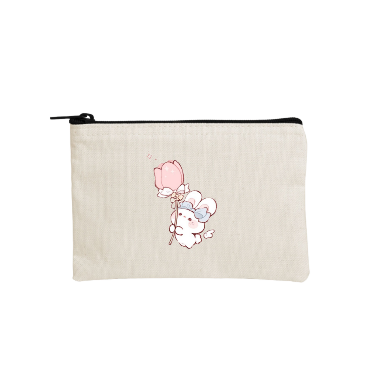 bunny wallet pencil case Beige 39