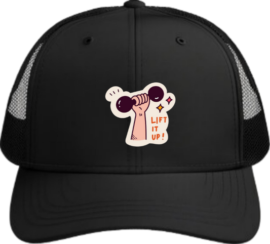 workout gym pilates Baseball cap Black 49