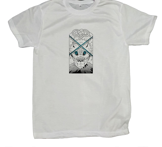 Anime Demon slayer nezuko tanjiro t- shirt fit White 48