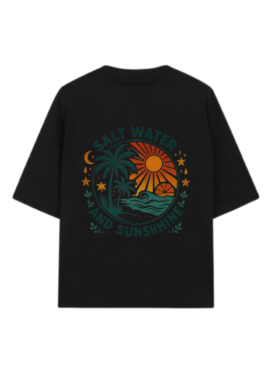 Summer Vibes t- shirt Black Back 49