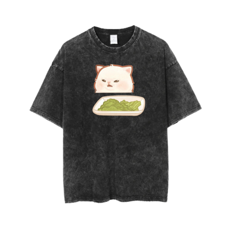 cat One Size t- shirt  Washed 49