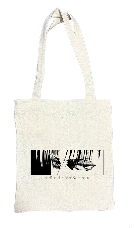 Anime Attack on titan shingeki no kyojin Aot biege tote bag 48