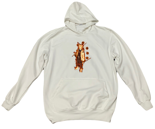 Naruto Shippuden One Size hoodie White 49