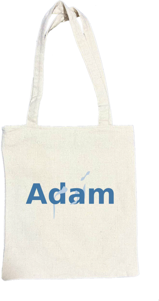 names tote bag beige Adam 49