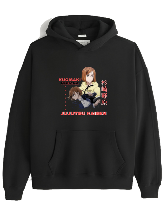 jujutsu kaisen GOJO Oversize  Hoodie Black 4