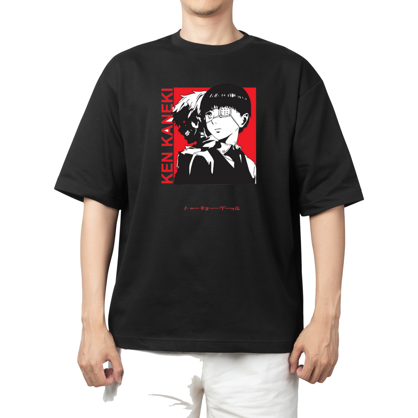 Tokyo ghoul t- shirt One Size Black 4