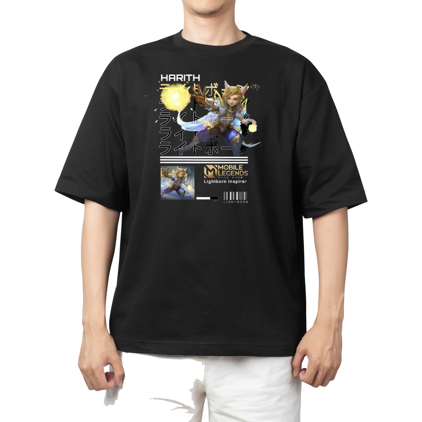 Mobile Legends Bang Bang t- shirt One Size Black 4
