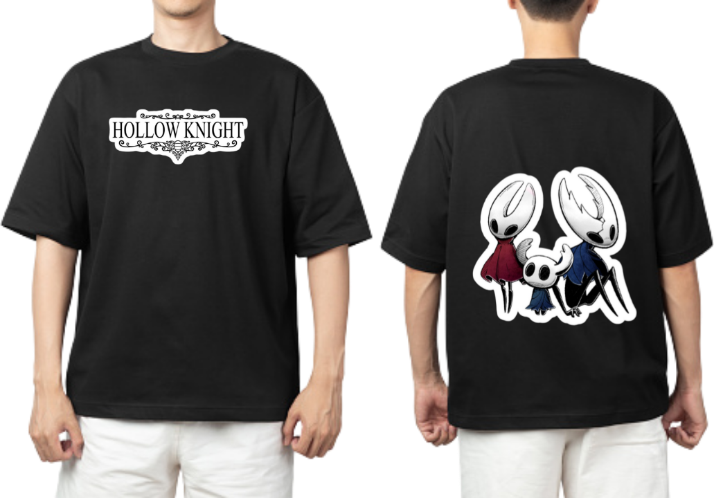 Hollow Knight t- shirt One Size Black Back 4