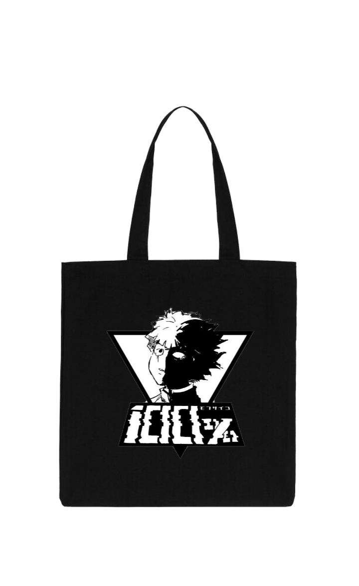 Mob Psycho 100 tote bag Black 4