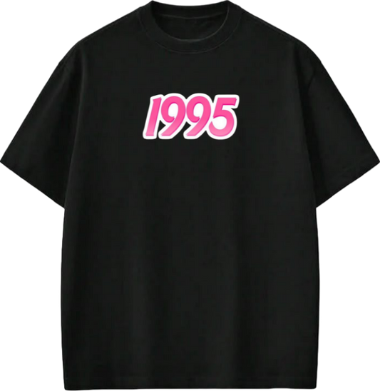 age t- shirt Black  1995