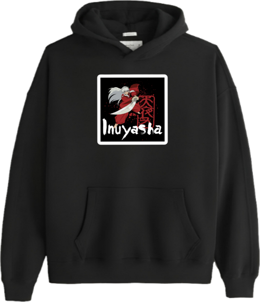 Inuyasha One Size hoodie Black 4