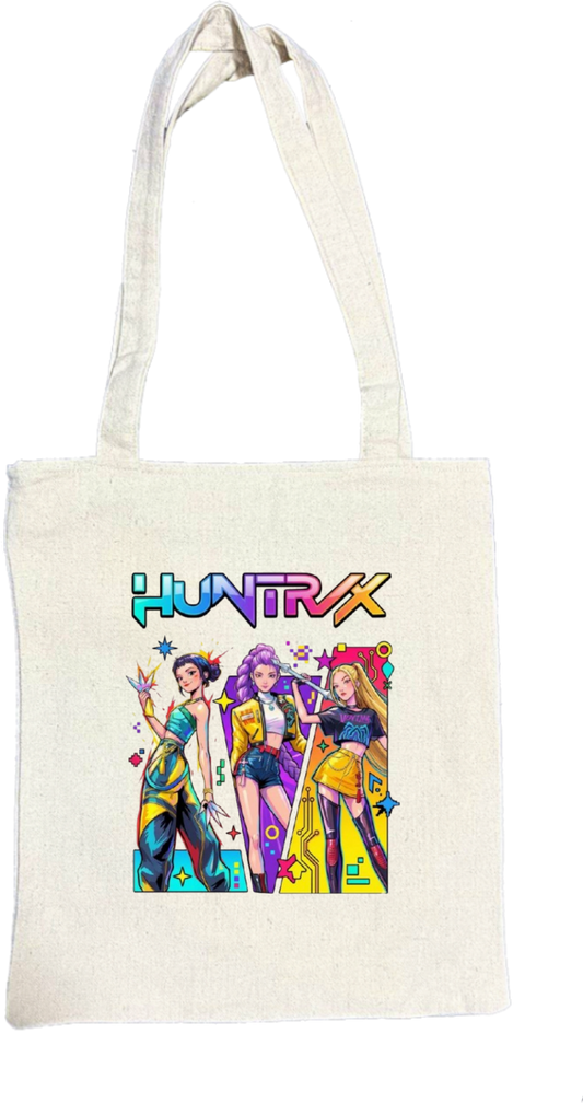 Hunterix kpop tote bag Beige 4