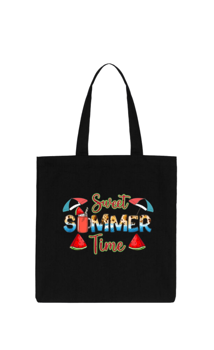 Summer Vibes tote bag Black 4