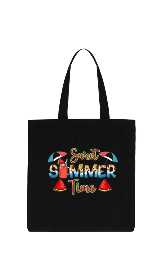 Summer Vibes tote bag Black 4