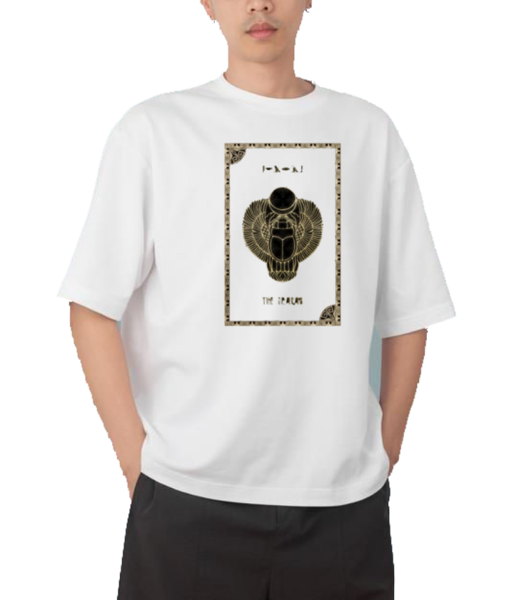 Egypt t- shirt Over Size White 4