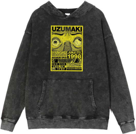 Tomie Kawakami Over Size hoodie Washed 4