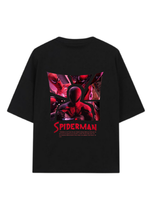 Spiderman t- shirt One Size Black Back 4