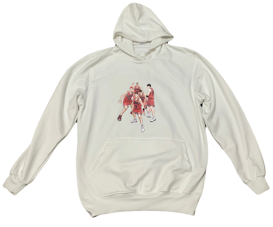 Slam Dunk One Size hoodie White 4