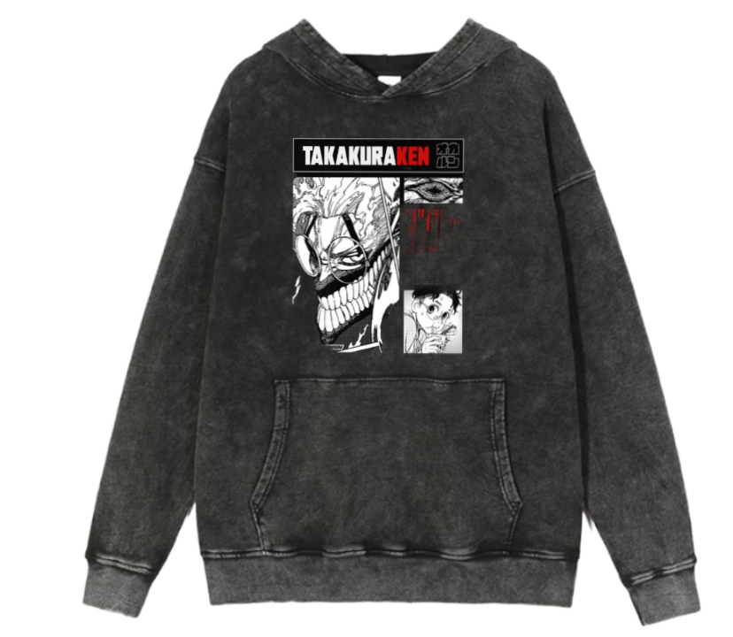 Dandadan One Size hoodie Washed 4