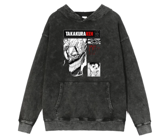 Dandadan One Size hoodie Washed 4