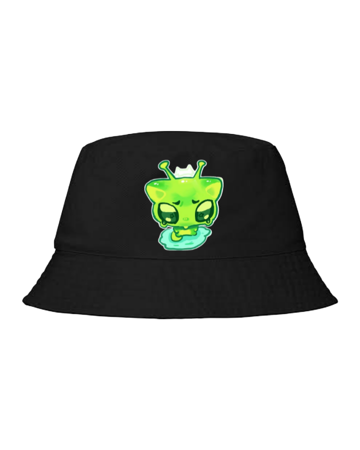 aliens Bucket hat Fishman hat cap Black 4