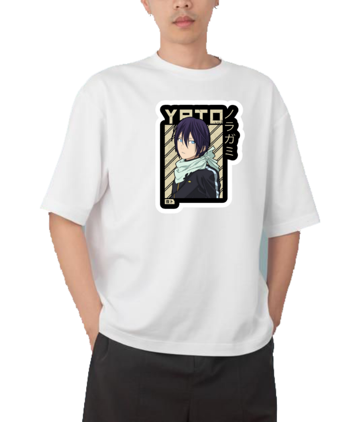 Noragami t- shirt One Size White 4