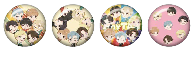 BTS brooch badge 4