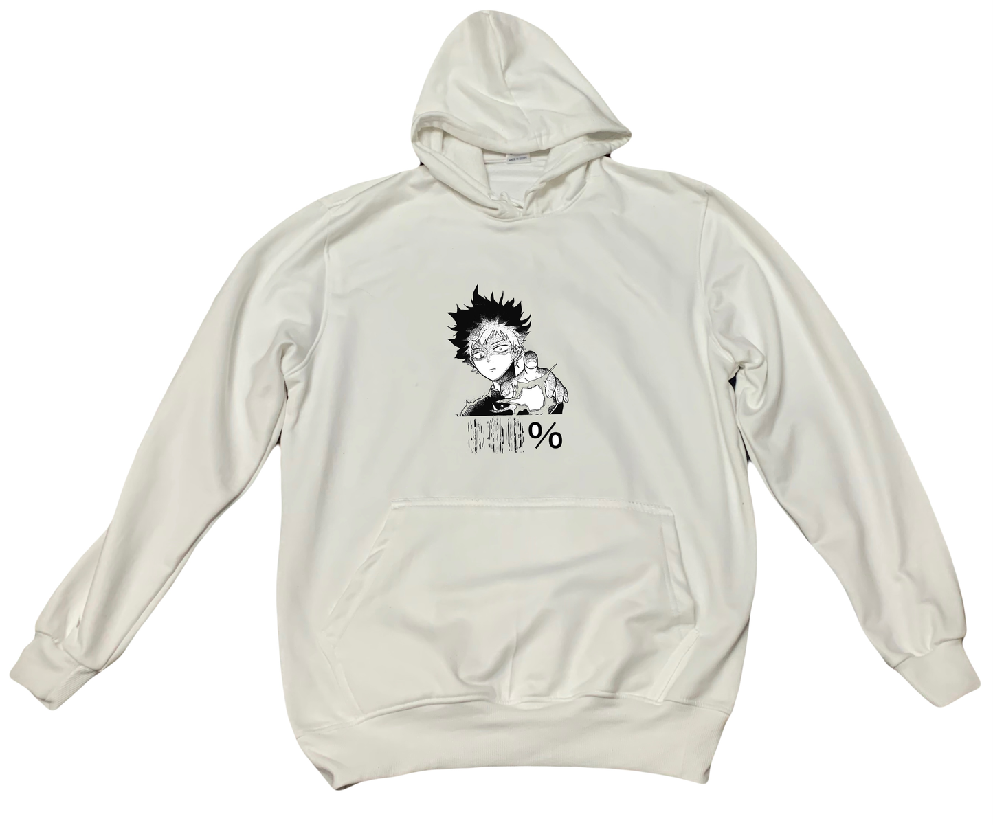 Mob Psycho 100 One Size hoodie White 4