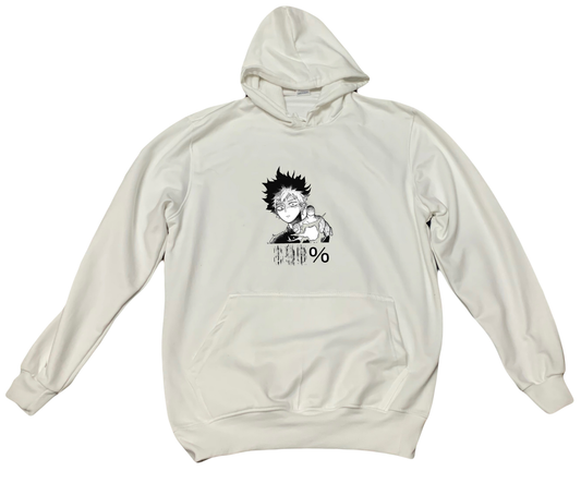 Mob Psycho 100 One Size hoodie White 4
