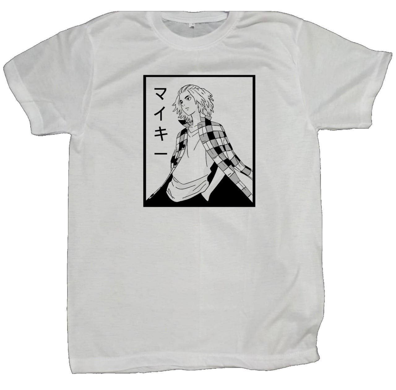 Tokyo Revengers t- shirt fat White 4