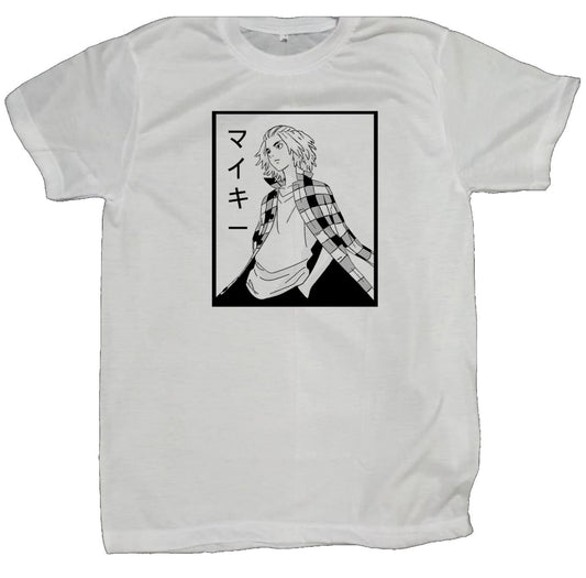 Tokyo Revengers t- shirt fat White 4