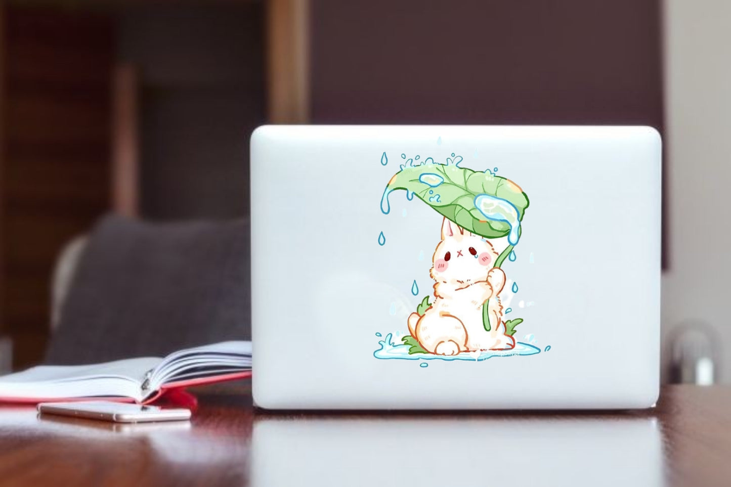 bunny Laptop Sticker 4