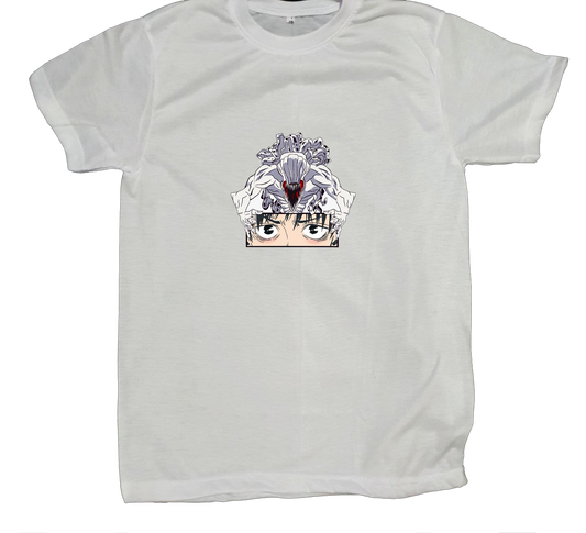 Jujutsu Kaisen t-shirt fit White