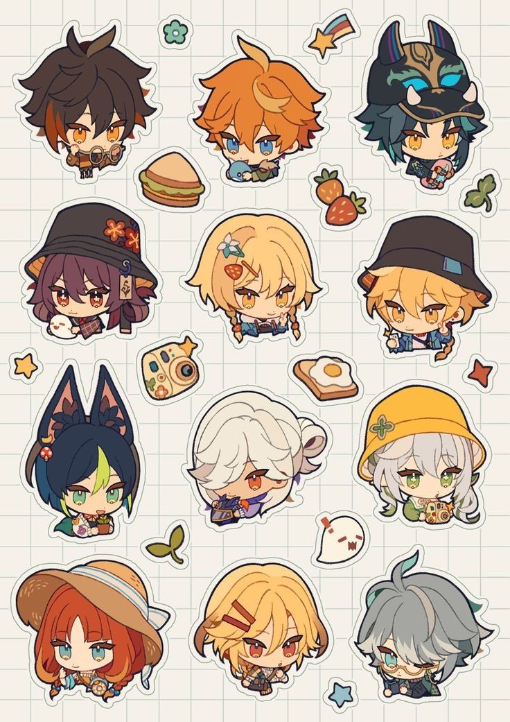 Genshin Impact Sticker 4