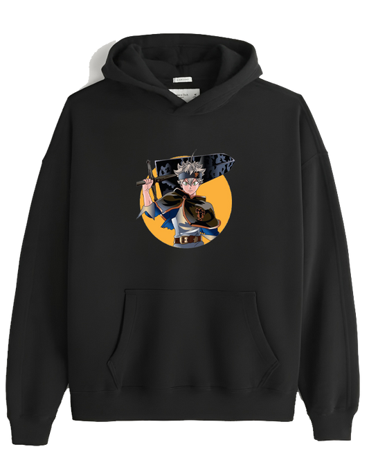 Black clover One Size hoodie Black 4
