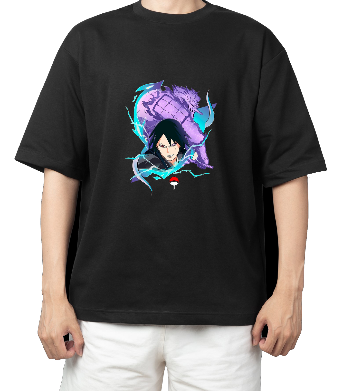 Naruto Shippuden t- shirt One Size Black 4