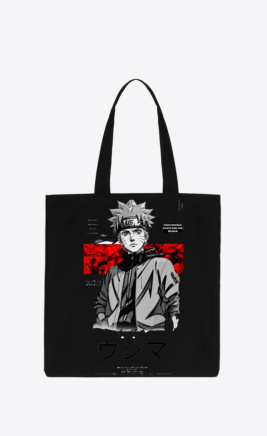 Naruto Shippuden tote bag Black 4