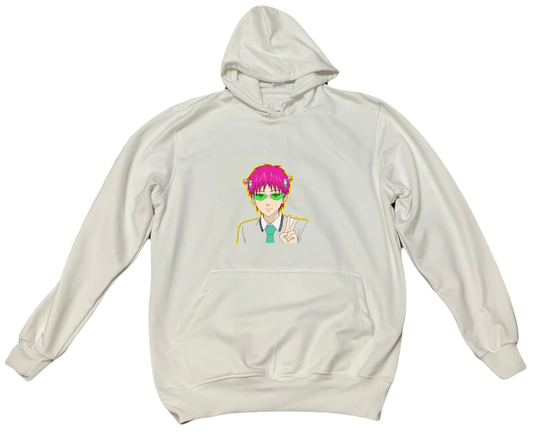 The Disastrous Life of Saiki K One Size hoodie White 4