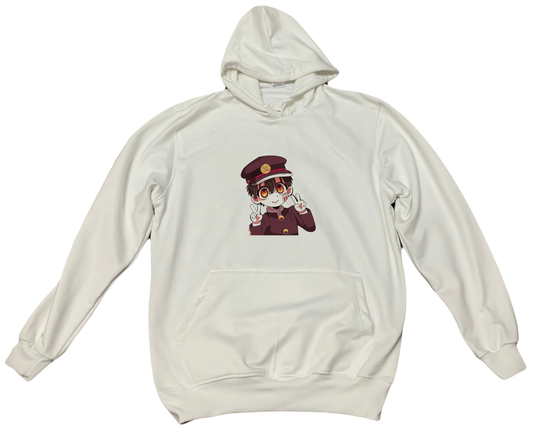 Hanako-kun One Size hoodie White 4
