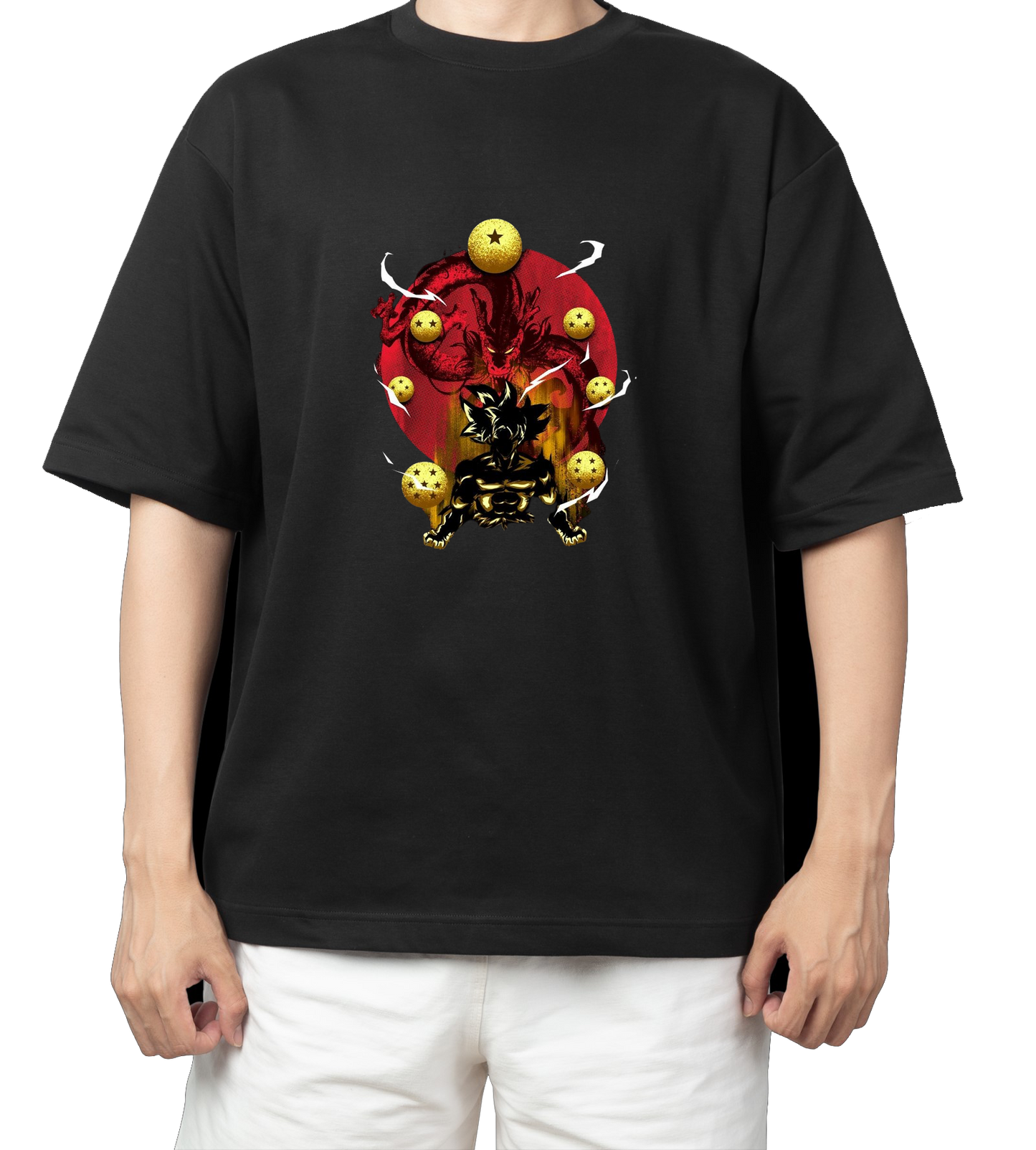 Dragon Ball t- shirt One Size Black 4